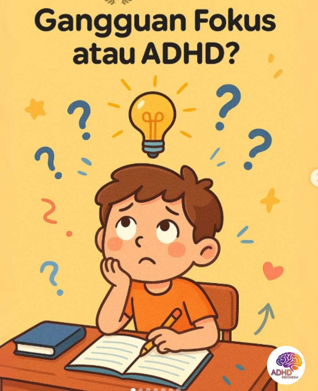 ADHD dan Kesulitan Fokus Anak: Edukasi untuk Keluarga di Kota Ambon