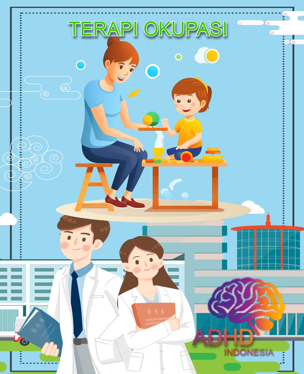 Rujukan untuk Terapi Okupasi untuk Anak ADHD Indonesia Kota Ambon
